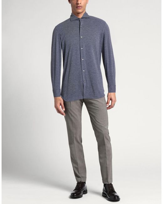 Ghirardelli Blue Shirt for men