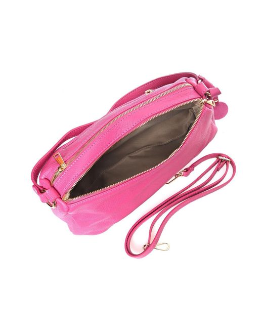 Luisa Vannini Pink Schultertasche