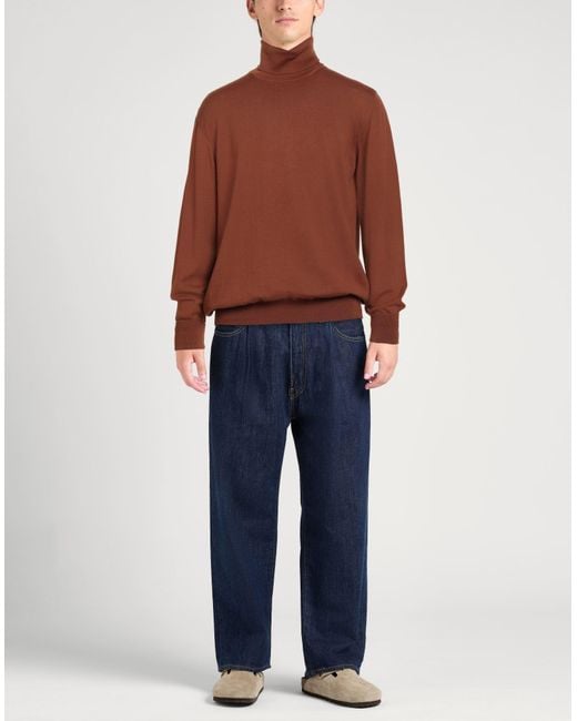Col roulé Alpha Studio pour homme en coloris Brown