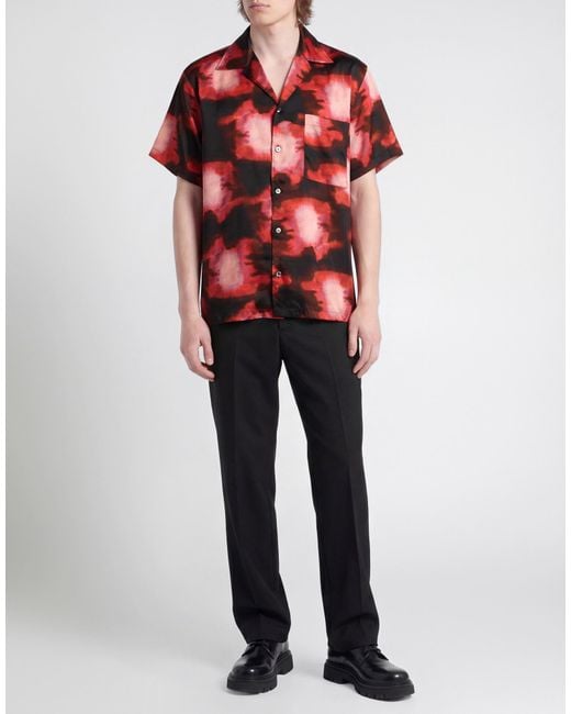 Department 5 Red Shirt Polyester for men