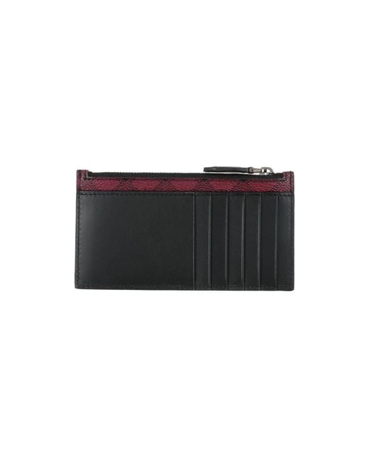 Trussardi Purple Document Holder Soft Leather for men