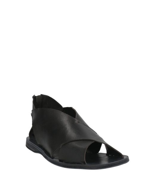 Officine Creative Black Sandals