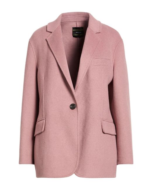 BRERAS Milano Pink Blazer Wool, Polyester