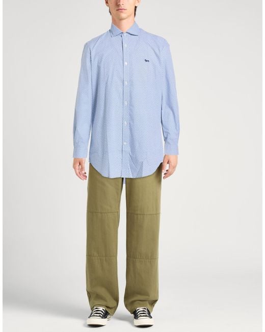 Harmont & Blaine Blue Shirts for men