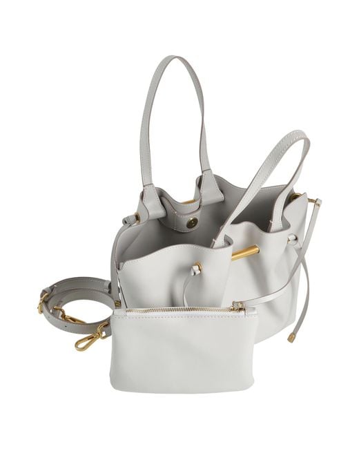 Gianni Chiarini White Light Handbag Leather