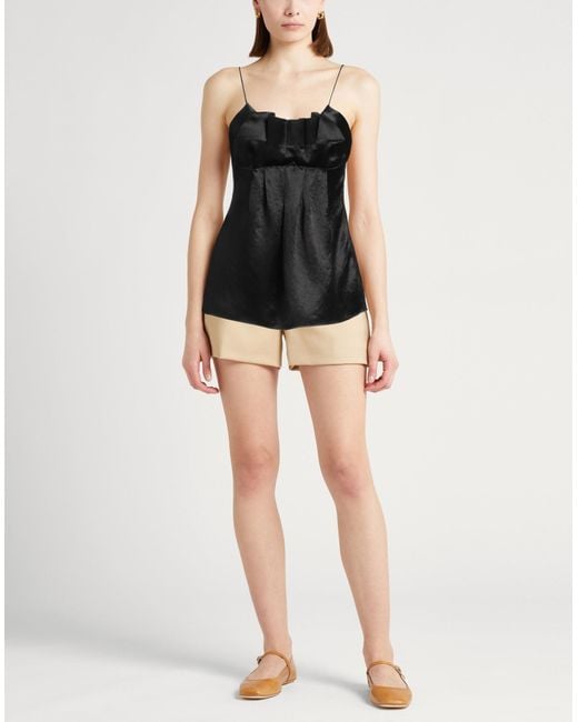 Jil Sander Black Top Acetate