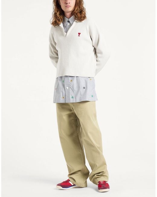 Pullover AMI pour homme en coloris White