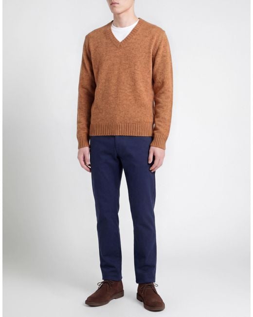 Roda Brown Light Sweater Wool for men