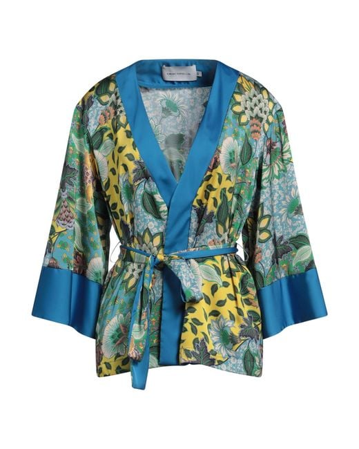 SIMONA CORSELLINI Blue Top Polyester