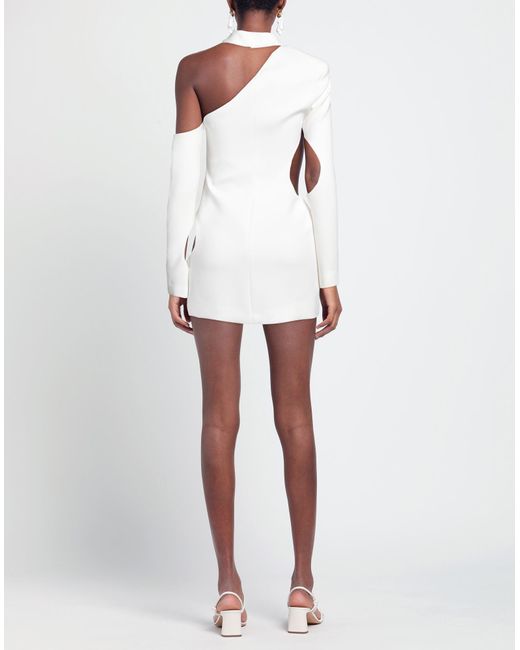 Monot White Mini-Kleid