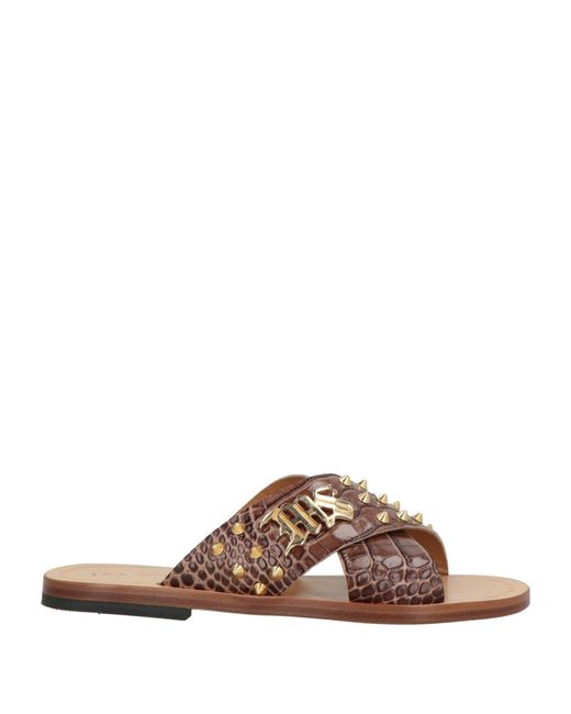 MICH SIMON Brown Sandals Leather for men