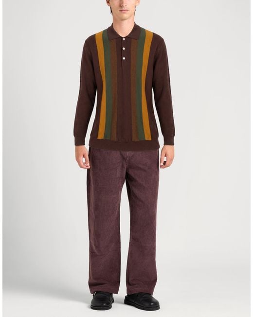 Pullover di Beams Plus in Brown da Uomo