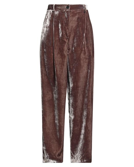 Dixie Brown Pants Polyester