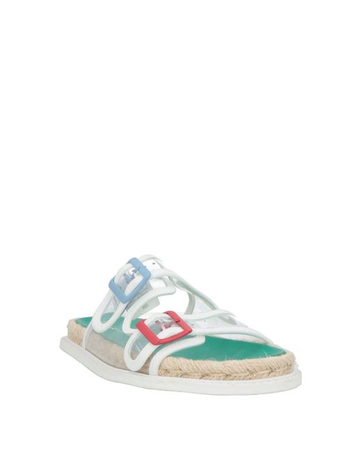 ARMANI EXCHANGE Green Espadrilles