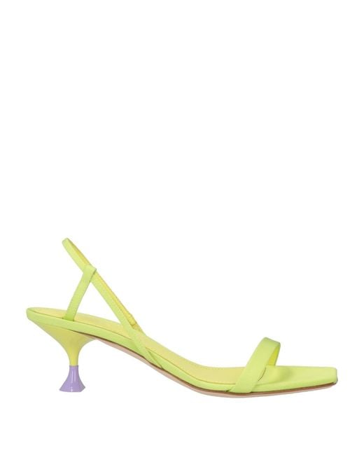 3Juin Yellow Sandals