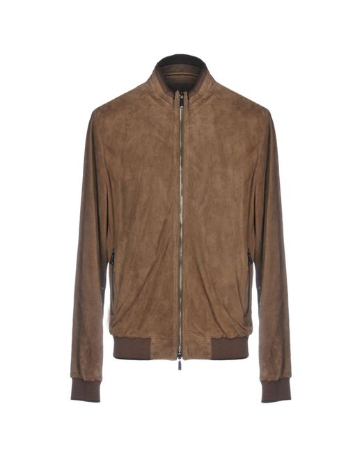 Moorer Brown Jacket for men