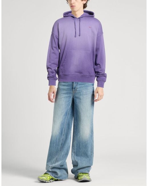 DIESEL Purple Sweatshirts for men