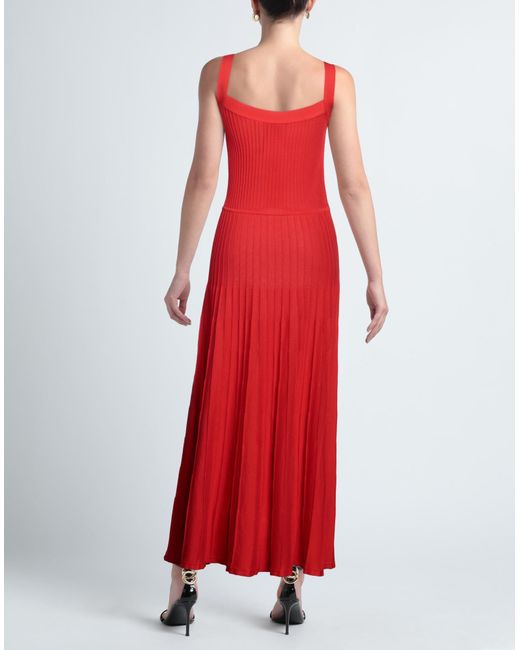 Moschino Red Maxi Dress