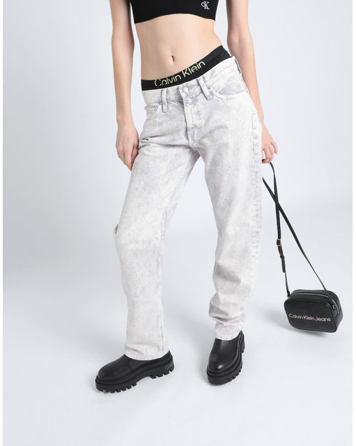 Calvin Klein White Jeans