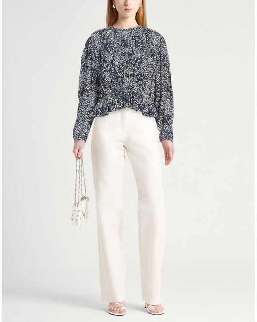 Isabel Marant Black Top Silk, Elastane