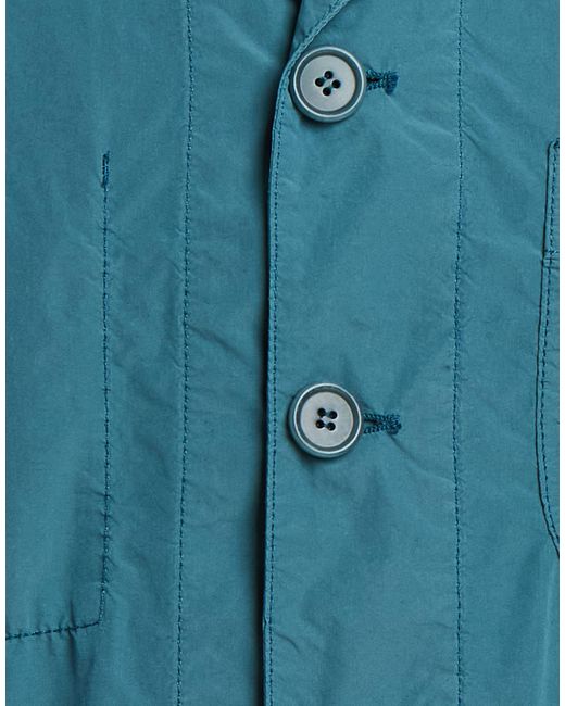 Aspesi Blue Deep Jacket Polyester, Polyamide for men