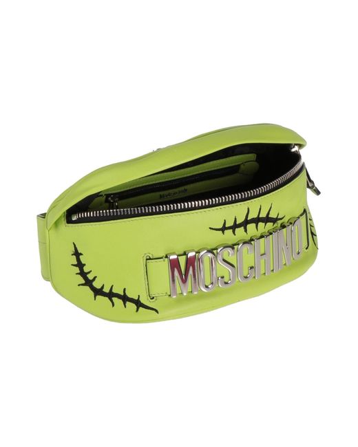 Moschino Yellow Belt Bag