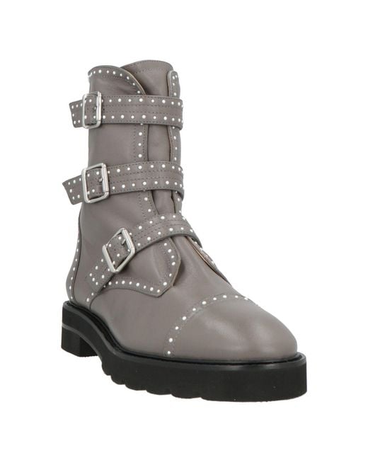 Stuart Weitzman Gray Ankle Boots