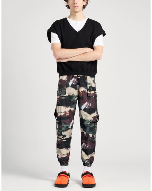 DISCLAIMER Black Pants Polyamide for men