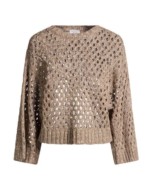 Pullover Brunello Cucinelli de color Brown