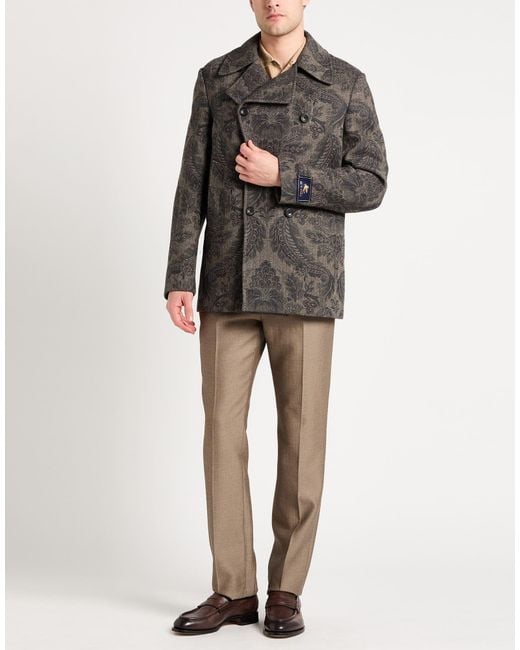 Abrigo Etro de hombre de color Black