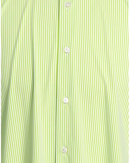Brian Dales Green Shirt Polyamide, Elastane for men