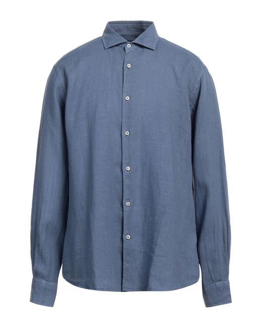 Camicia di Fedeli in Blue da Uomo