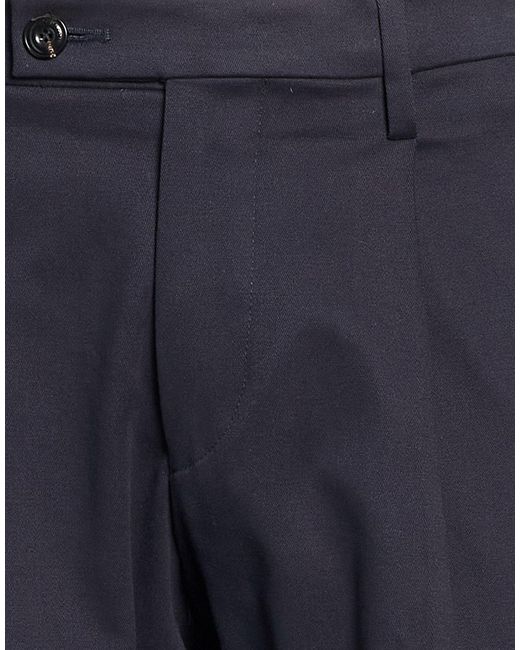 Michael Coal Blue Midnight Pants Modal, Cotton, Elastane for men