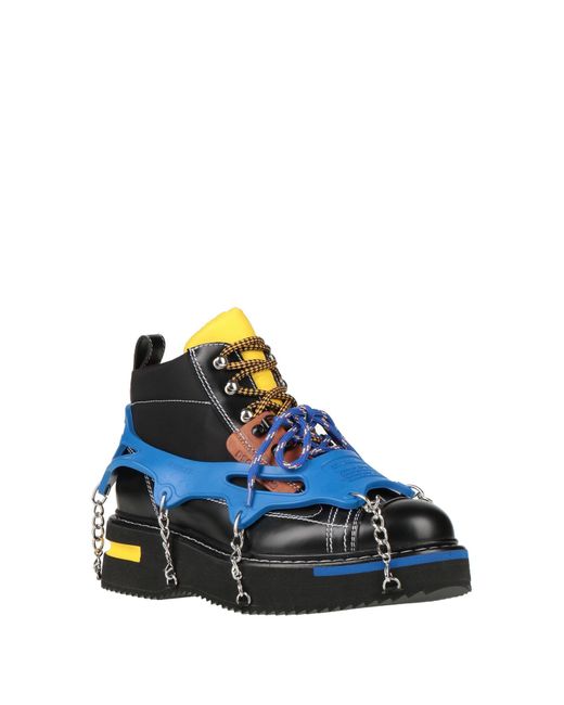 DSquared² Blue Ankle Boots for men