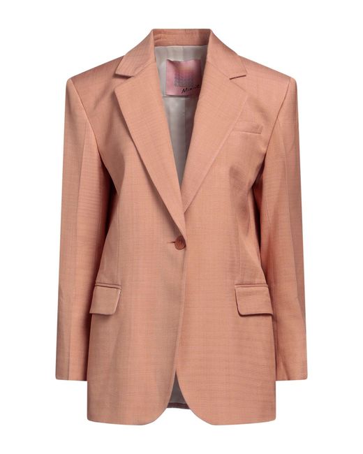 Sandro Pink Canvas Blazer