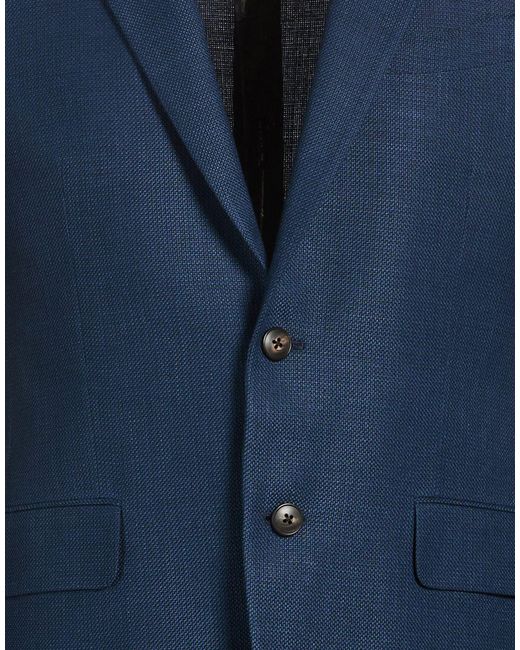 Boglioli Blue Blazer Polyester, Viscose for men