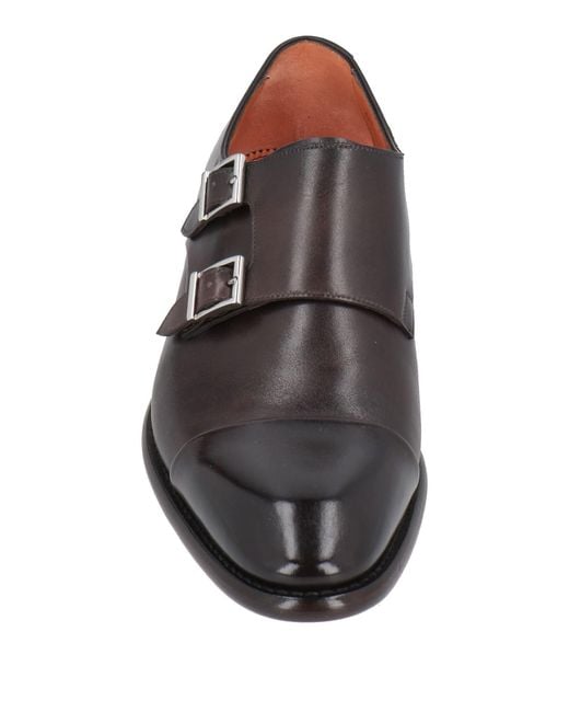 Santoni Brown Loafers for men