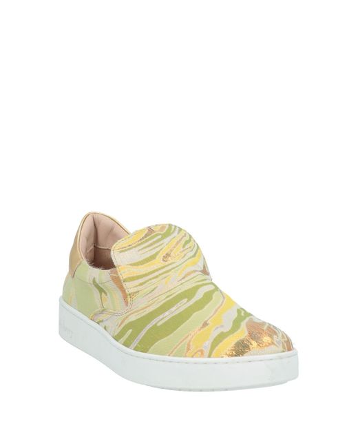 Mulberry Yellow Light Sneakers Textile Fibers