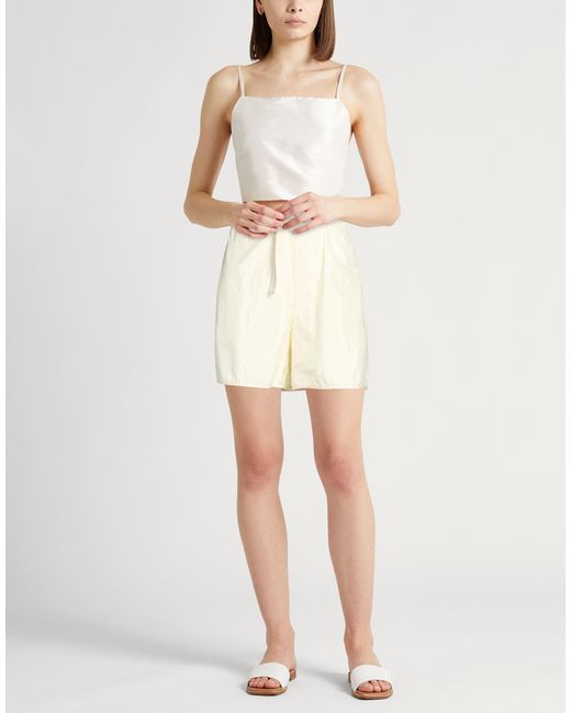 Jil Sander Natural Shorts & Bermuda Shorts