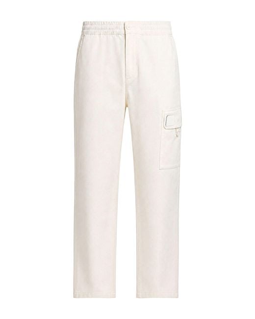 C P Company White Pants for men