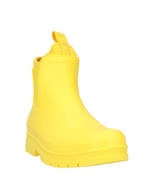 Colors Of California Yellow Ankle Boots