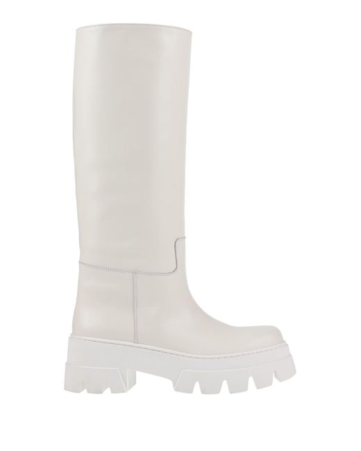 Ennequadro White Boot