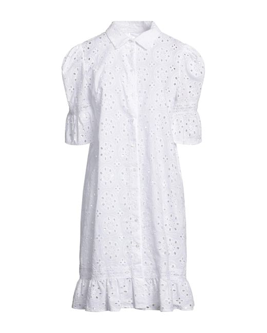 Lafty Lie White Mini Dress