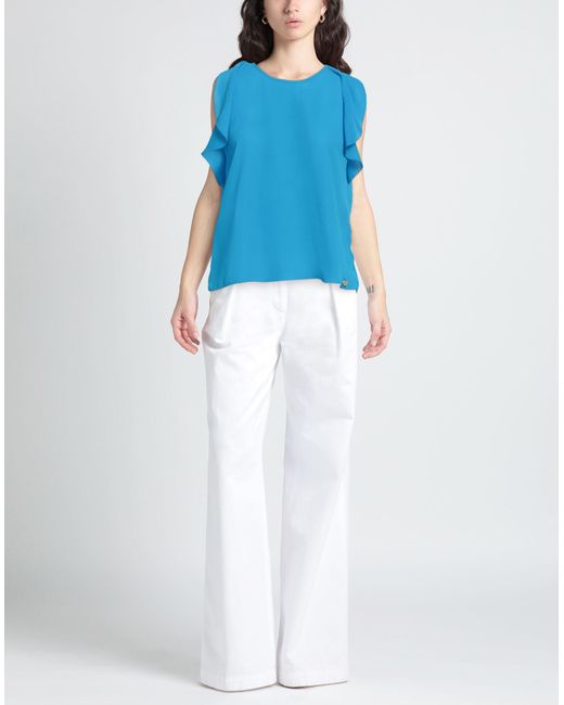 Rebel Queen Blue Top Polyester