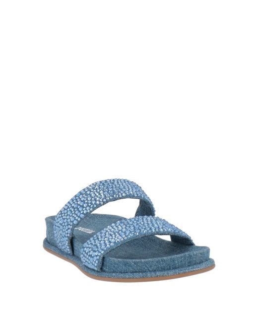 Le Silla Blue Sandals