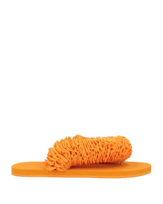 Tory Burch Orange Thong Sandal