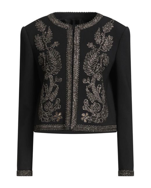 Seafarer Black Jacket Virgin Wool, Elastane