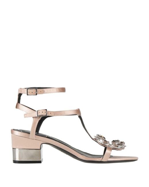 Roger Vivier Natural Sandals