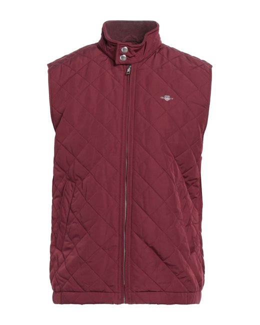 Gant Red Vest Polyester for men