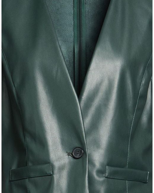 Dixie Green Dark Tailored Vest Polyester, Polyurethane